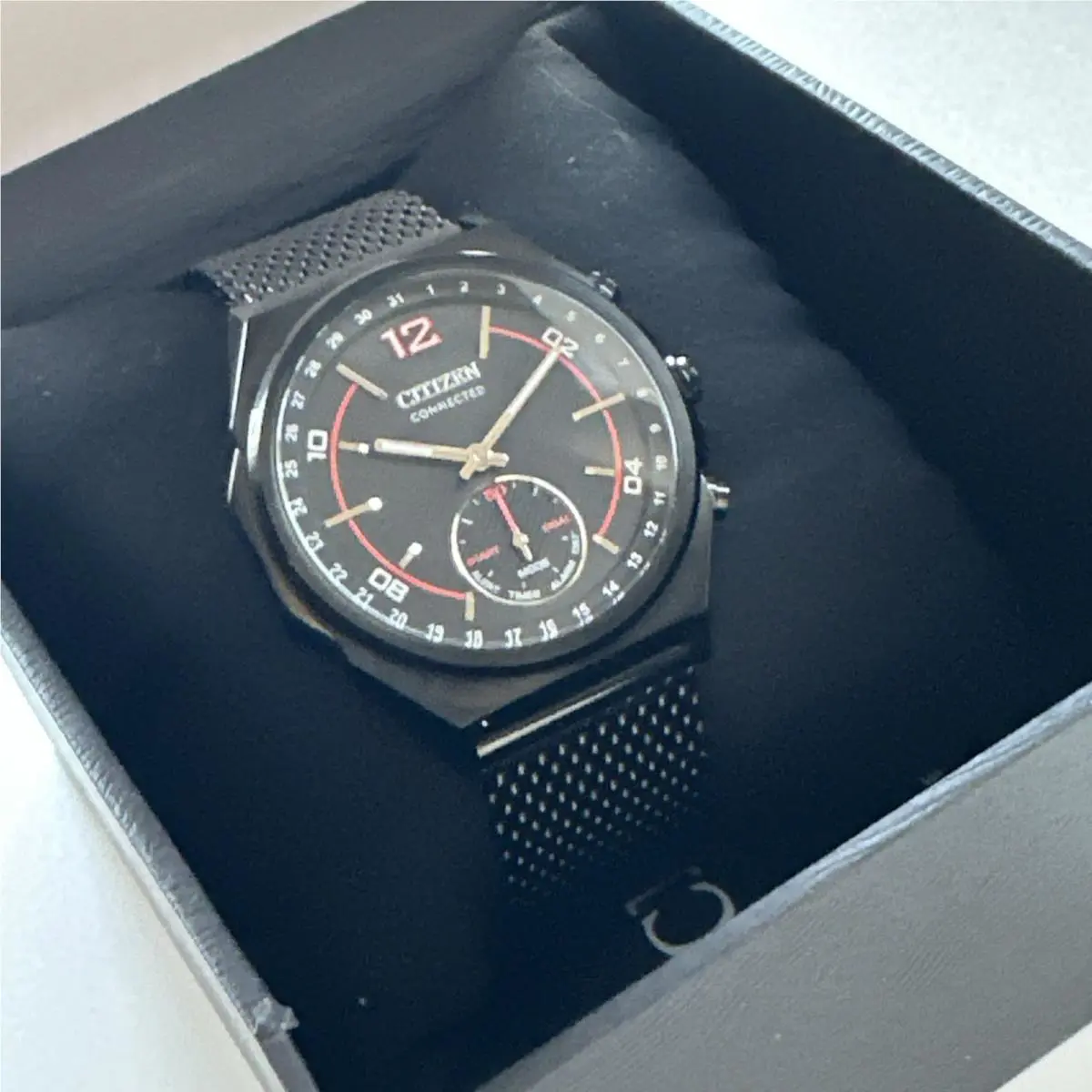 Citizen Men`s Citizen Connected Quartz Black Watch 42MM CX0005-78E