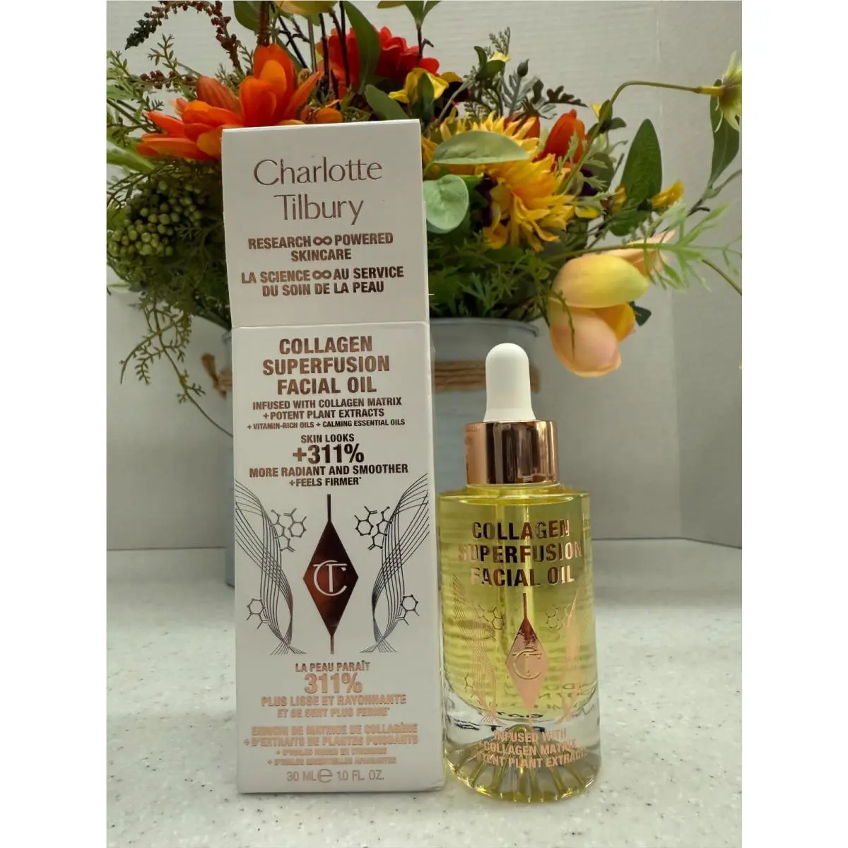 Charlotte Tilbury Collagen Superfusion Firming Plumping Facial Oil 30ml