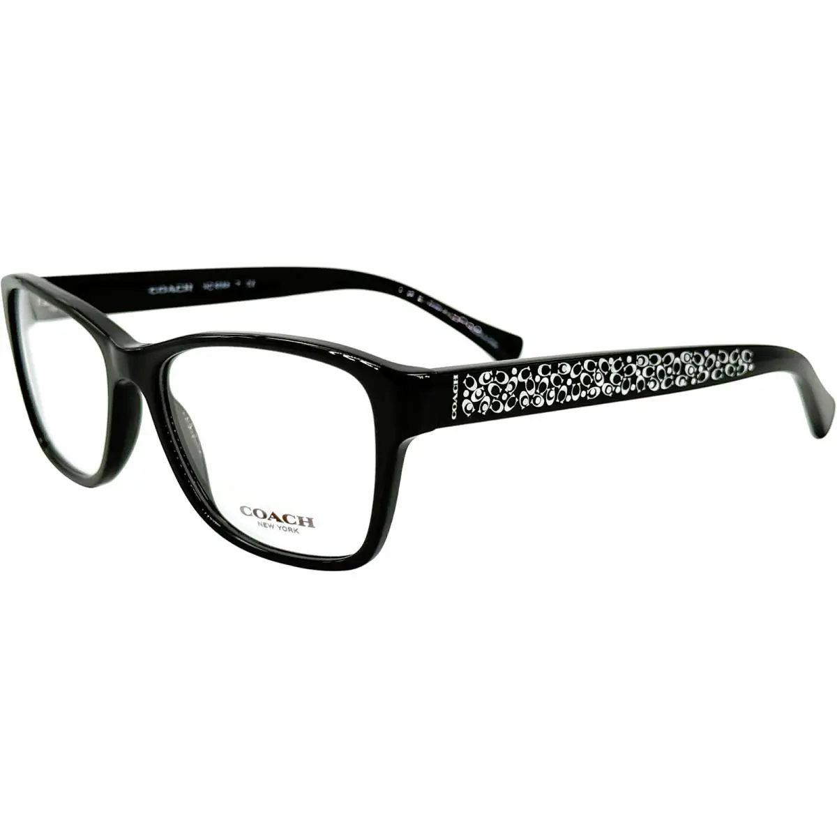 Coach HC6068 Womens Plastic Eyeglass Frame 5002 Black 54-16