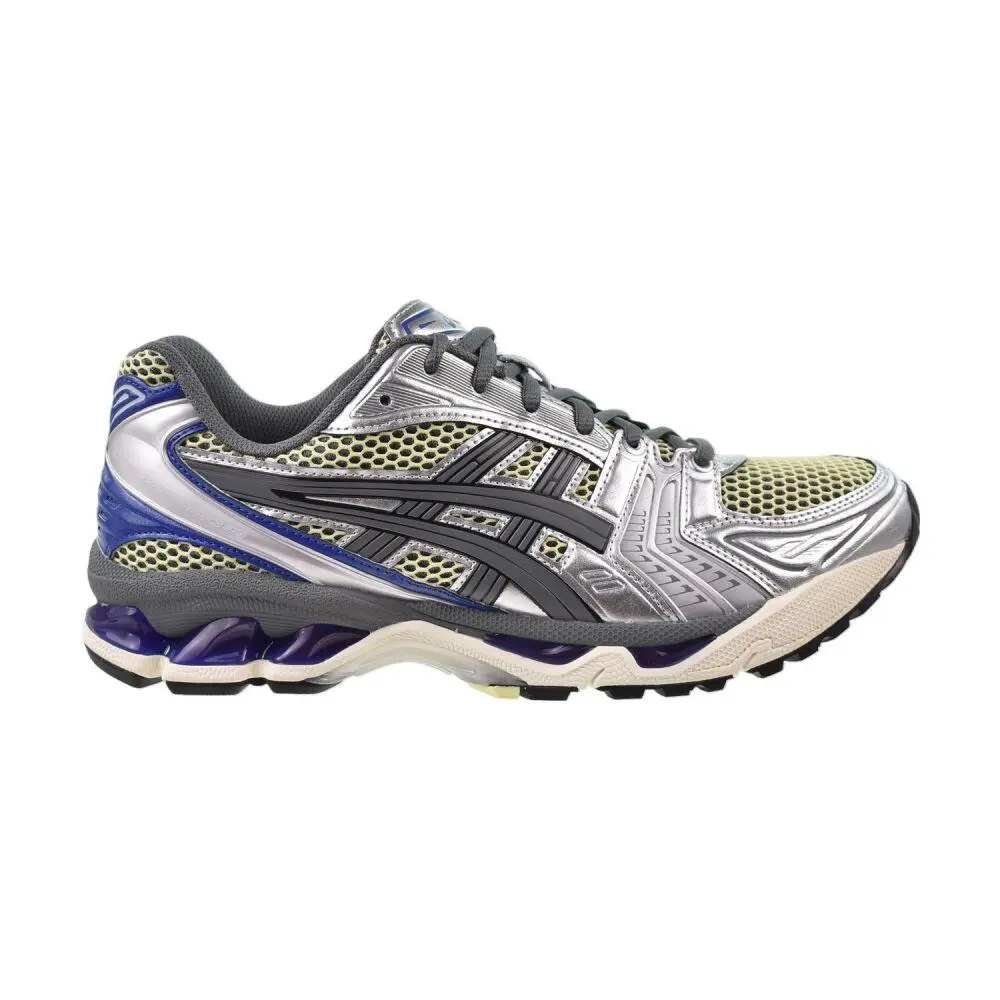 Asics shoes - Soft Yellow/Asics Blue 5