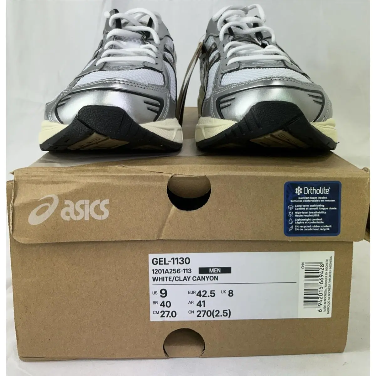 Asics shoes - ASICS GEL-1130 - 1201A256-113 - White (UPC: 6942015669428) 0