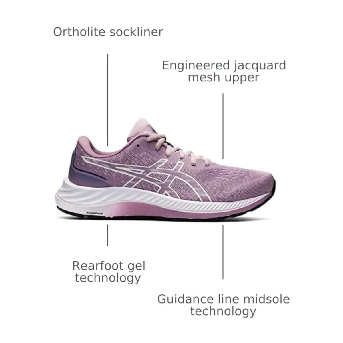 Asics shoes - ASICS GEL-Excite 9 - 1012B182-700 - Purple (UPC: 0196074023653) 0