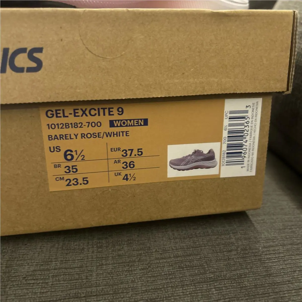 Asics shoes - ASICS GEL-Excite 9 - 1012B182-700 - Purple (UPC: 0196074023653) 8