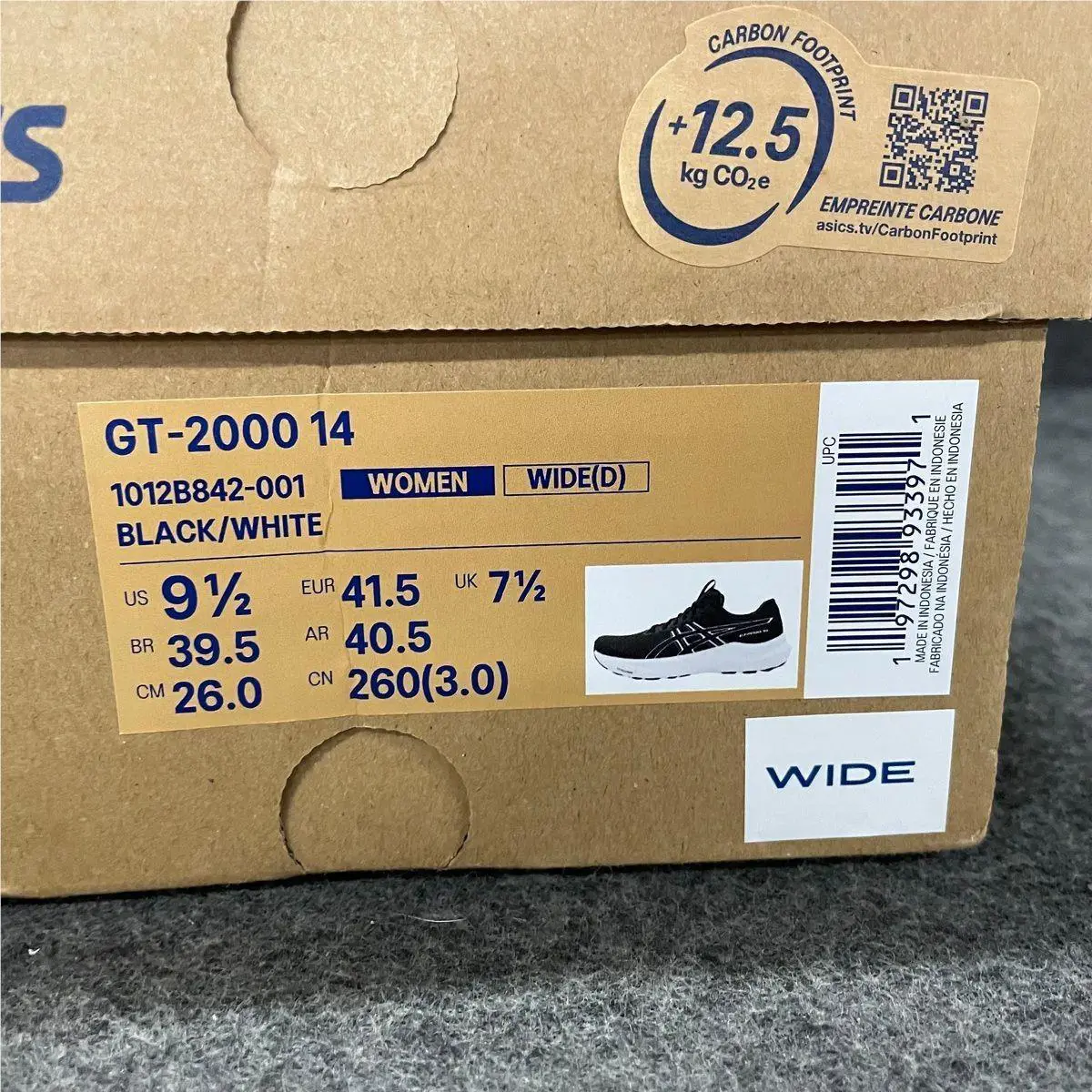 Asics shoes - VS166894 - vs-166894 - Black (UPC: 197298933971) 2