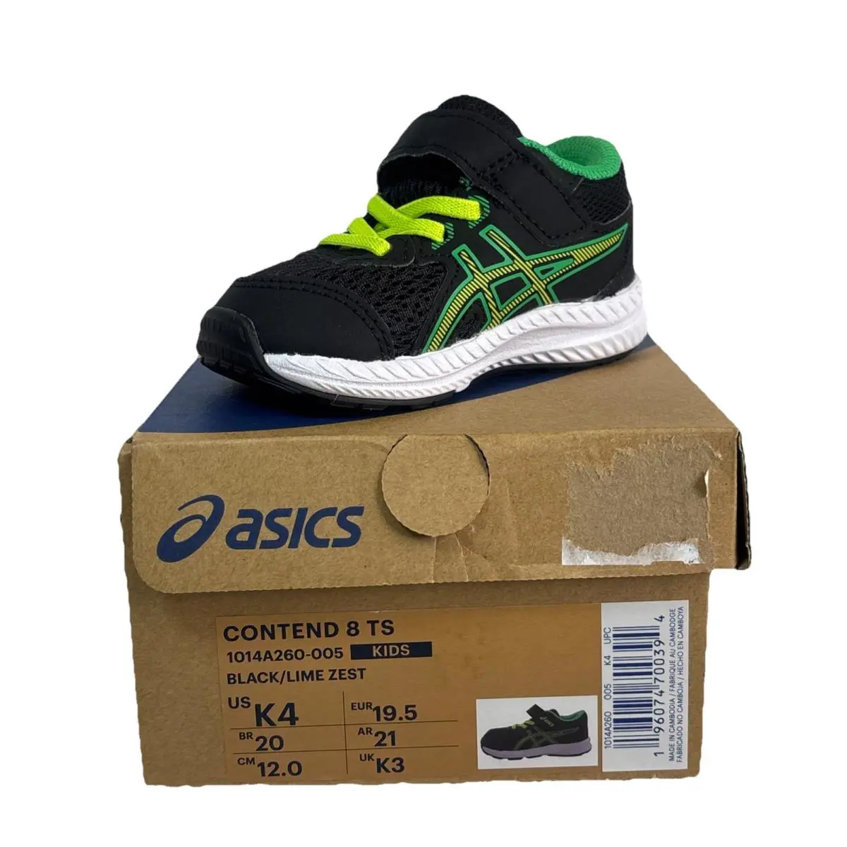 Asics shoes - Asics Contend 8 TS - Contend - Black (UPC: 0196074700394) 0