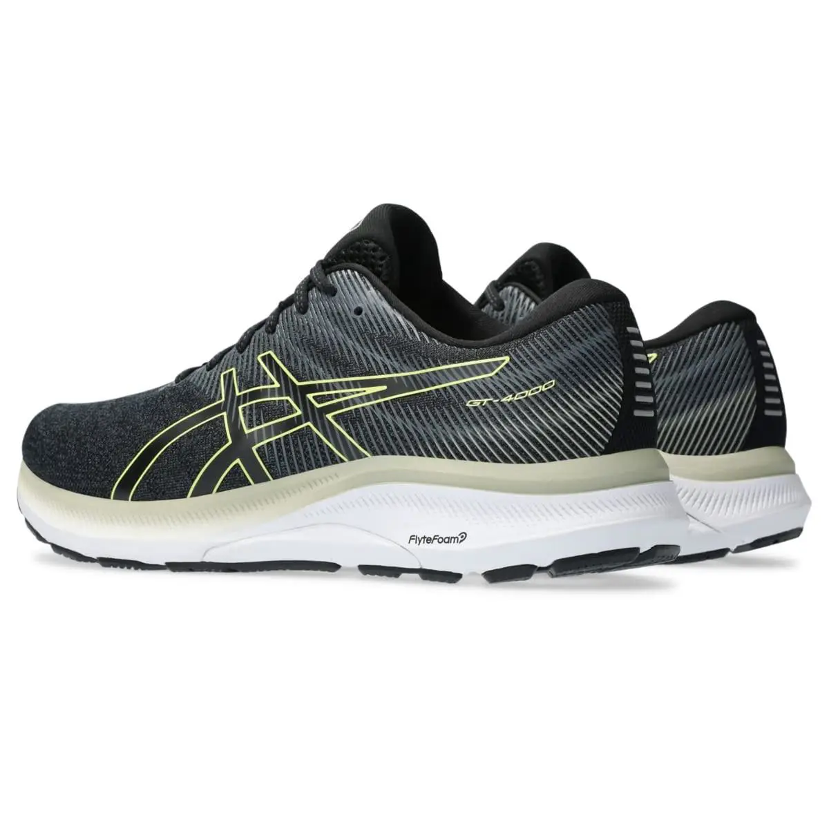 Asics shoes - ASICS GT-4000 - Black/Glow Yellow 2