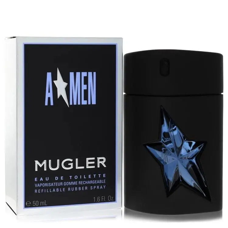 Thierry Mugler Angel Eau De Toilette Spray 1.7oz/50ml For Men Refillable Rubber
