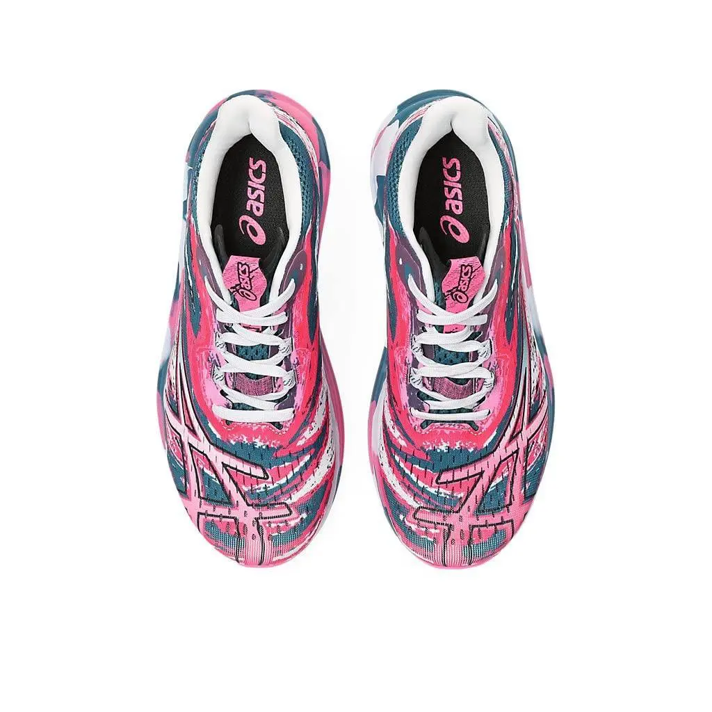 Asics shoes - ASICS Noosa Tri 15 - Noosa Tri - 10128429401 - RESTFUL Teal/HOT Pink, Manufacturer: Hot Pink/Safety Yellow 3