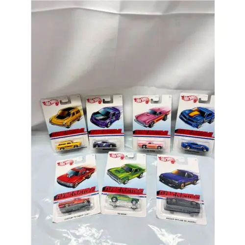 Lot OF 7 Hot Wheels 2020 Flying Customs Die Cast Cars-diff Ones
