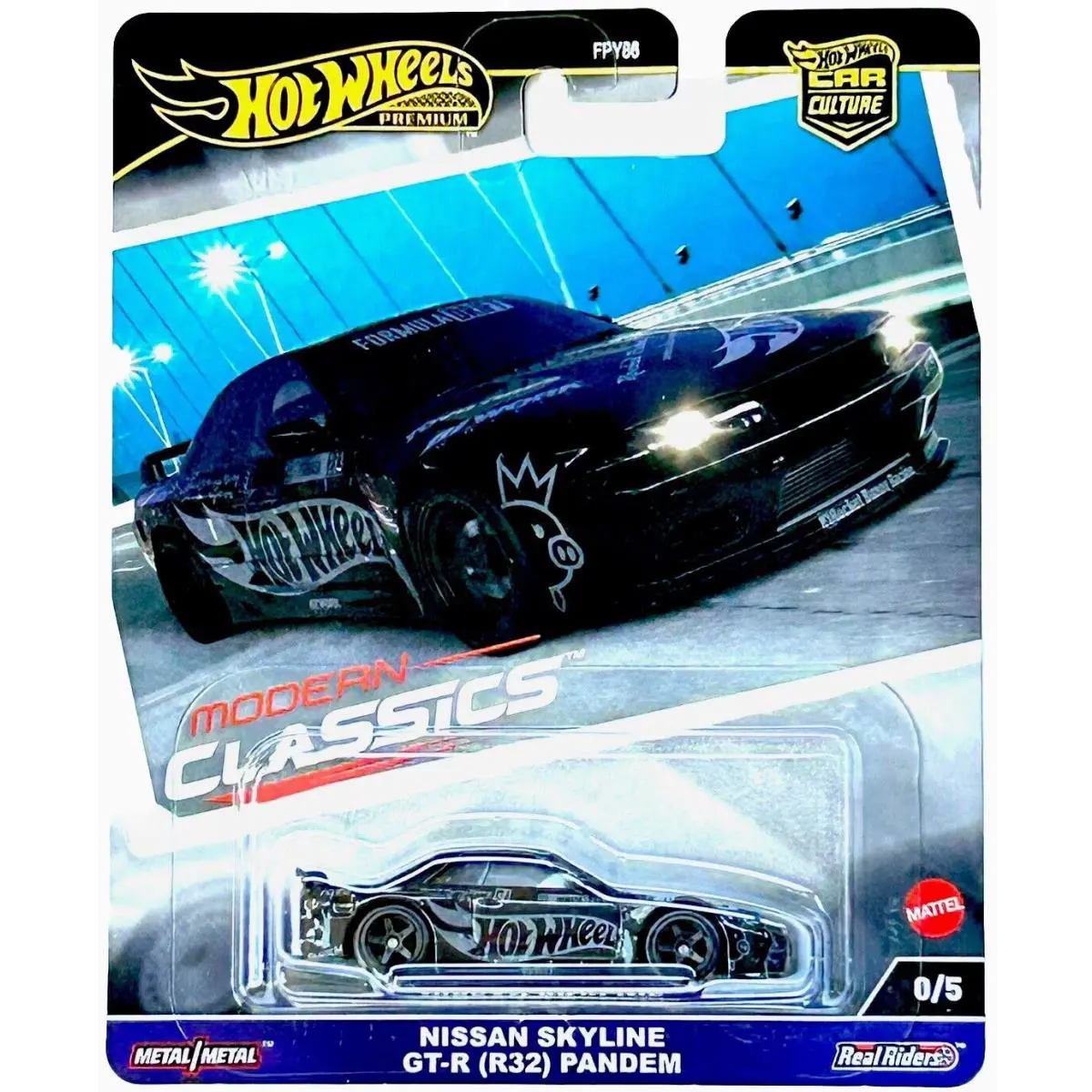 Hot Wheels Modern Classics Chase Nissan Skyline Gt-r R32 Pandem Premium