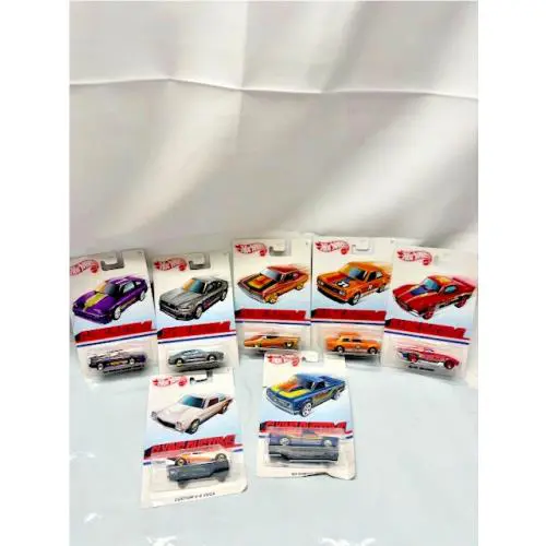 Lot OF 7 Hot Wheels 2020 Flying Customs Die Cast Cars-diff Ones