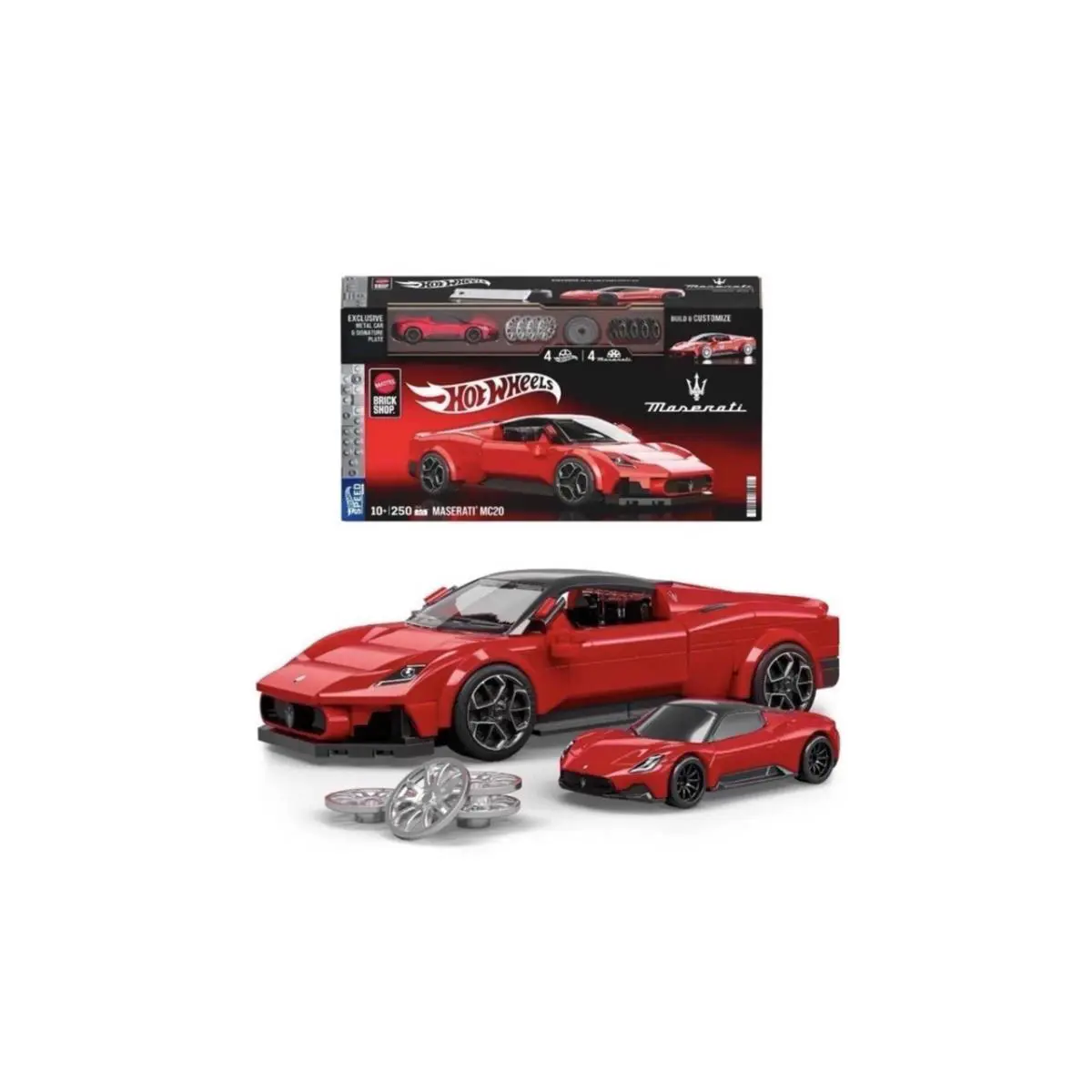 Maserati MC20 Mattel Brick Shop Hot Wheels Brand-new B1