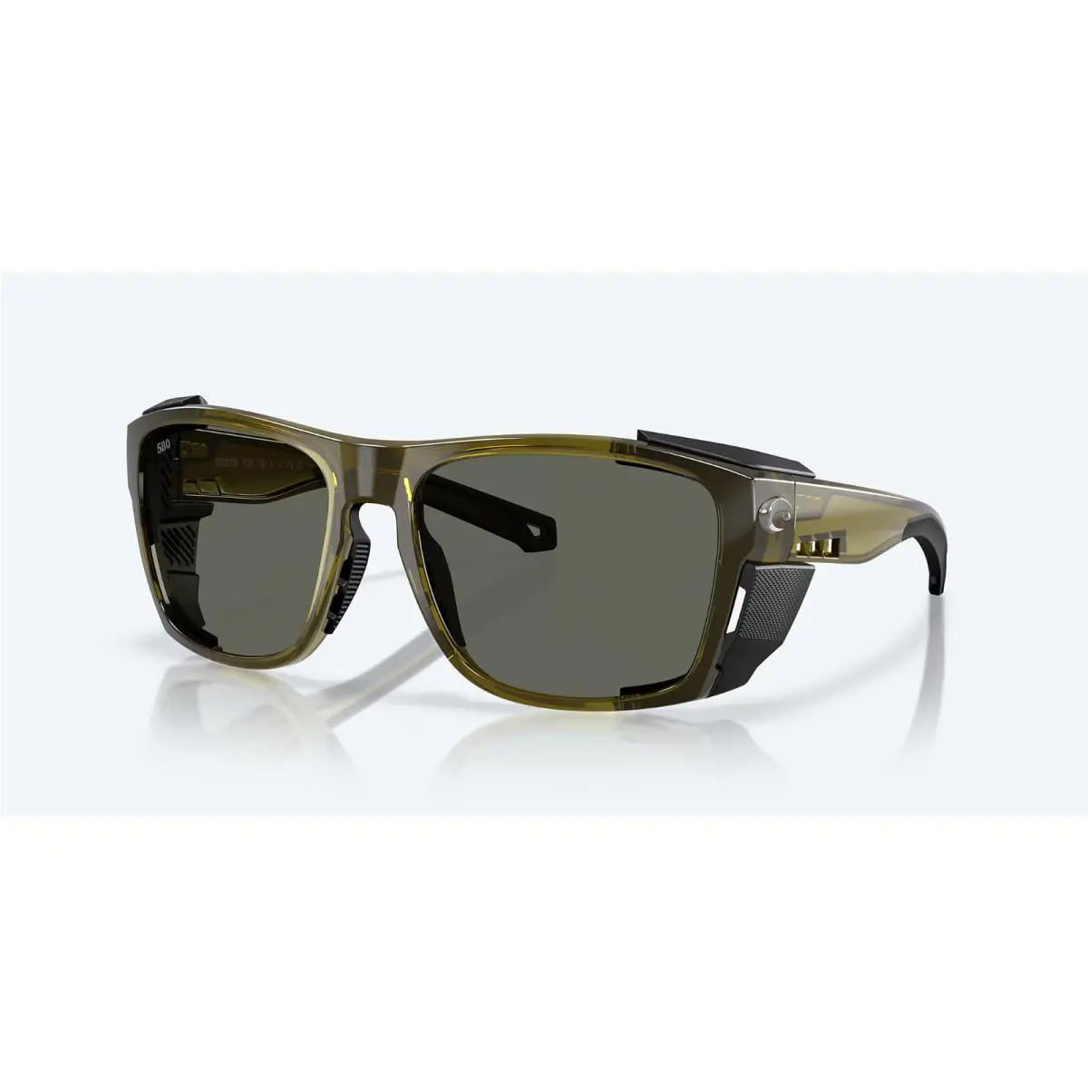 Costa Del Mar King Tide 6 Polarized Sunglasses Seagrass / Gray 580G Glass Lens