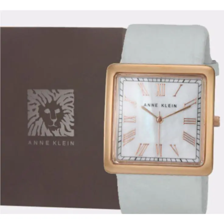 Anne Klein AK1210 Women`s White Rose Gold Stainless Steel Watch F2132
