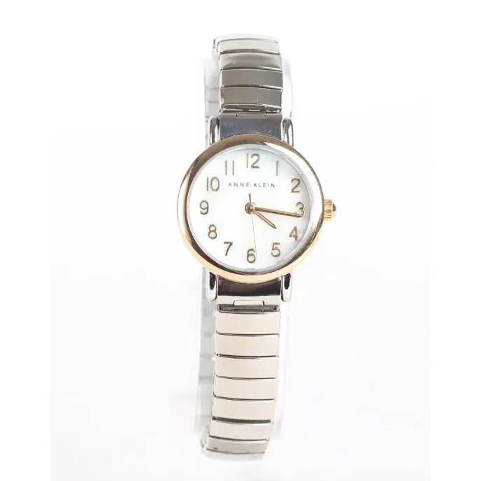 Anne Klein Womens AK-1747 Silver Stretch Watch F2123