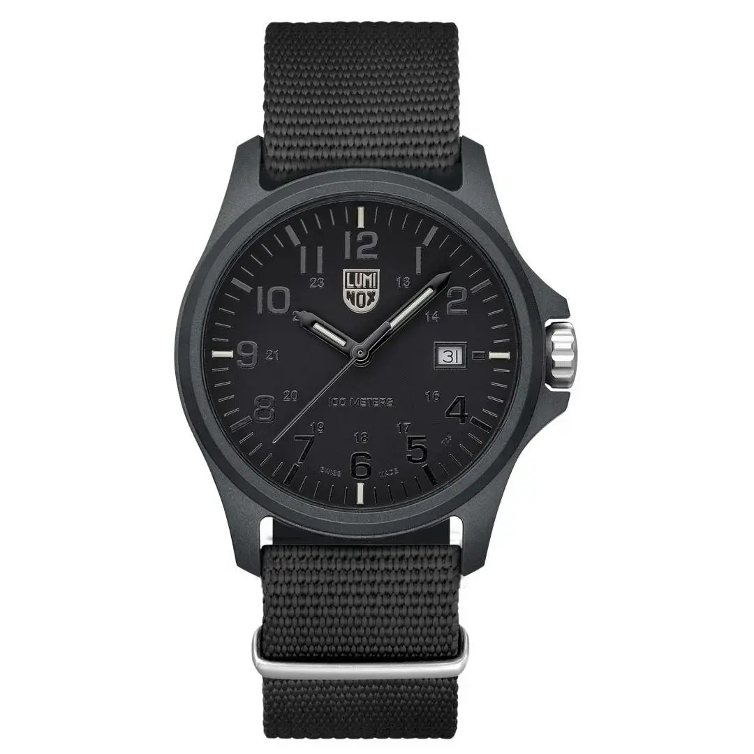Luminox Men`s G 2400 Carbonox 43mm Quartz Swiss Watch X2.BD02.1