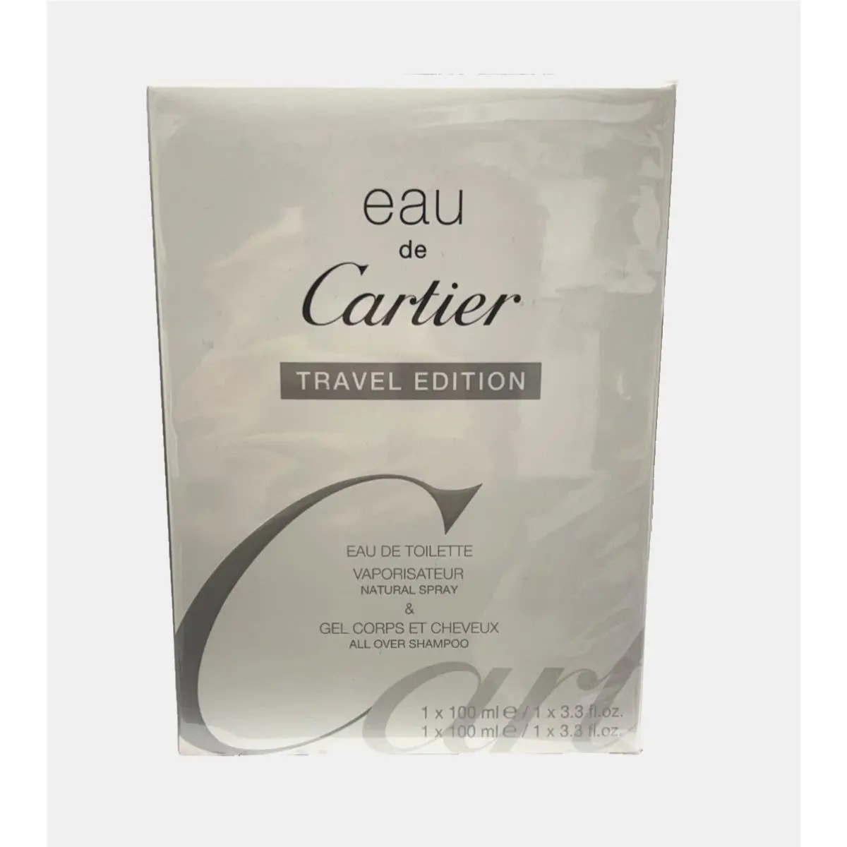 Cartier Unisex Eau De Cartier 2pc 3.3oz Edt 3.3oz All Over Shampoo