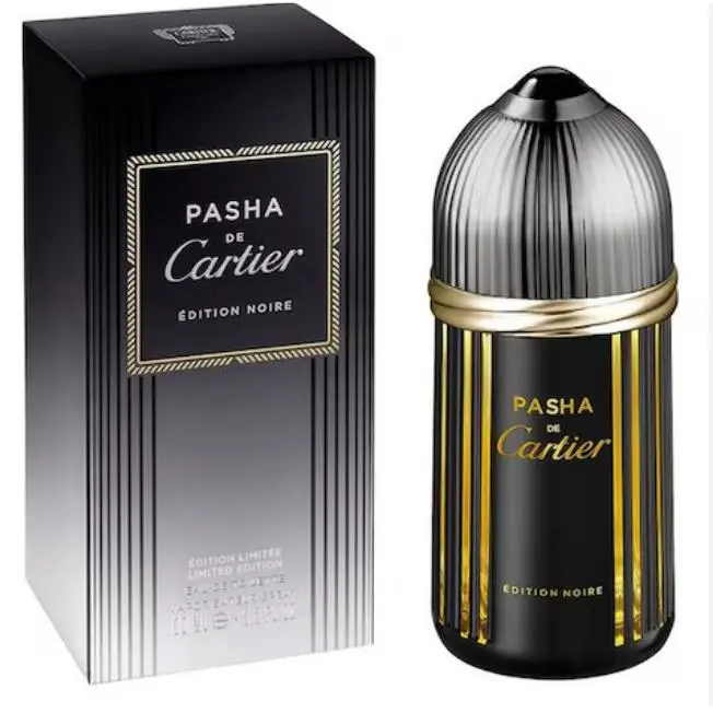 Men Pasha De Cartier Edition Noire 3.4 Oz- 100ml Edt Spray / /rare