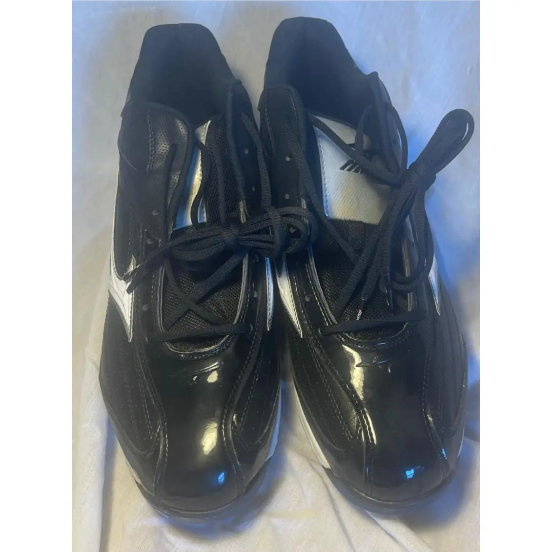 Mizuno shoes - 9-spike Classic Mid G5 - Classic Mid - spike - BLACK/WHITE (UPC: 041969942260) 1