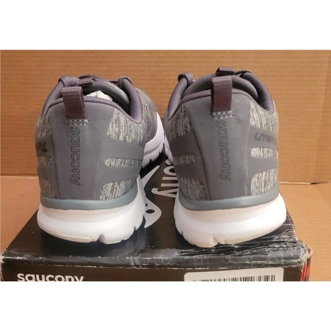 Saucony shoes - Saucony Liteform Feel - Liteform Feel - S400086 - Grey Heather (UPC: 884401812321) 2