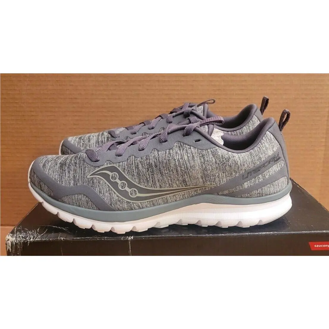 Saucony shoes - Saucony Liteform Feel - Liteform Feel - S400086 - Grey Heather (UPC: 884401812321) 3