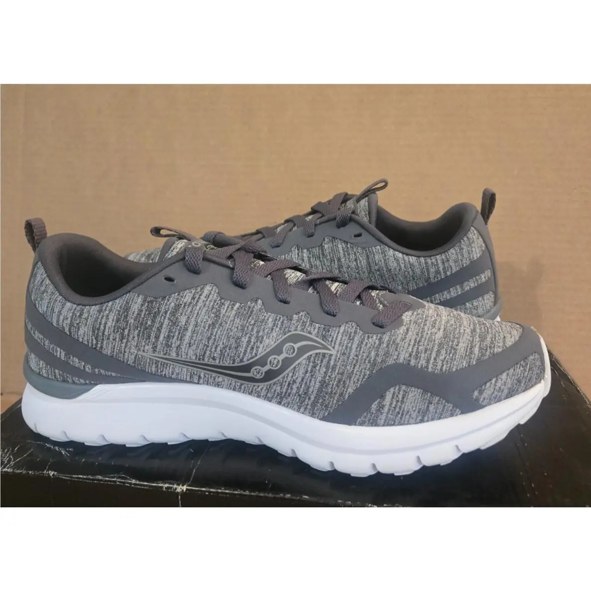 Saucony shoes - Saucony Liteform Feel - Liteform Feel - S400086 - Grey Heather (UPC: 884401812321) 5