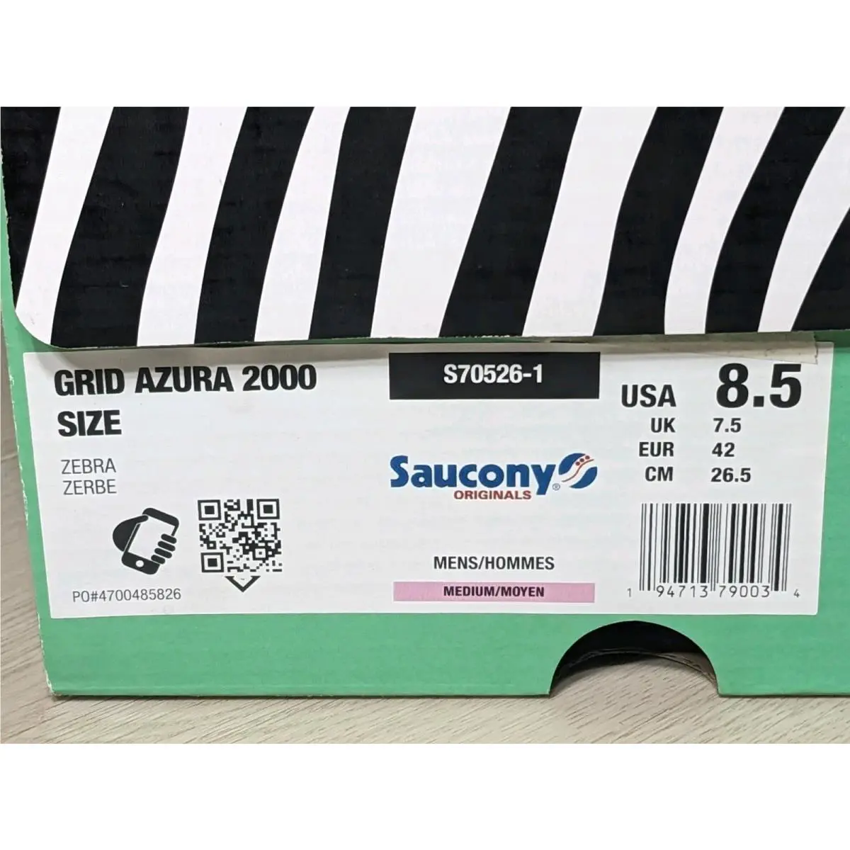 Saucony shoes - Saucony size x Grid Azura 2000 - S70526-1 - White (UPC: 194713790034) 17