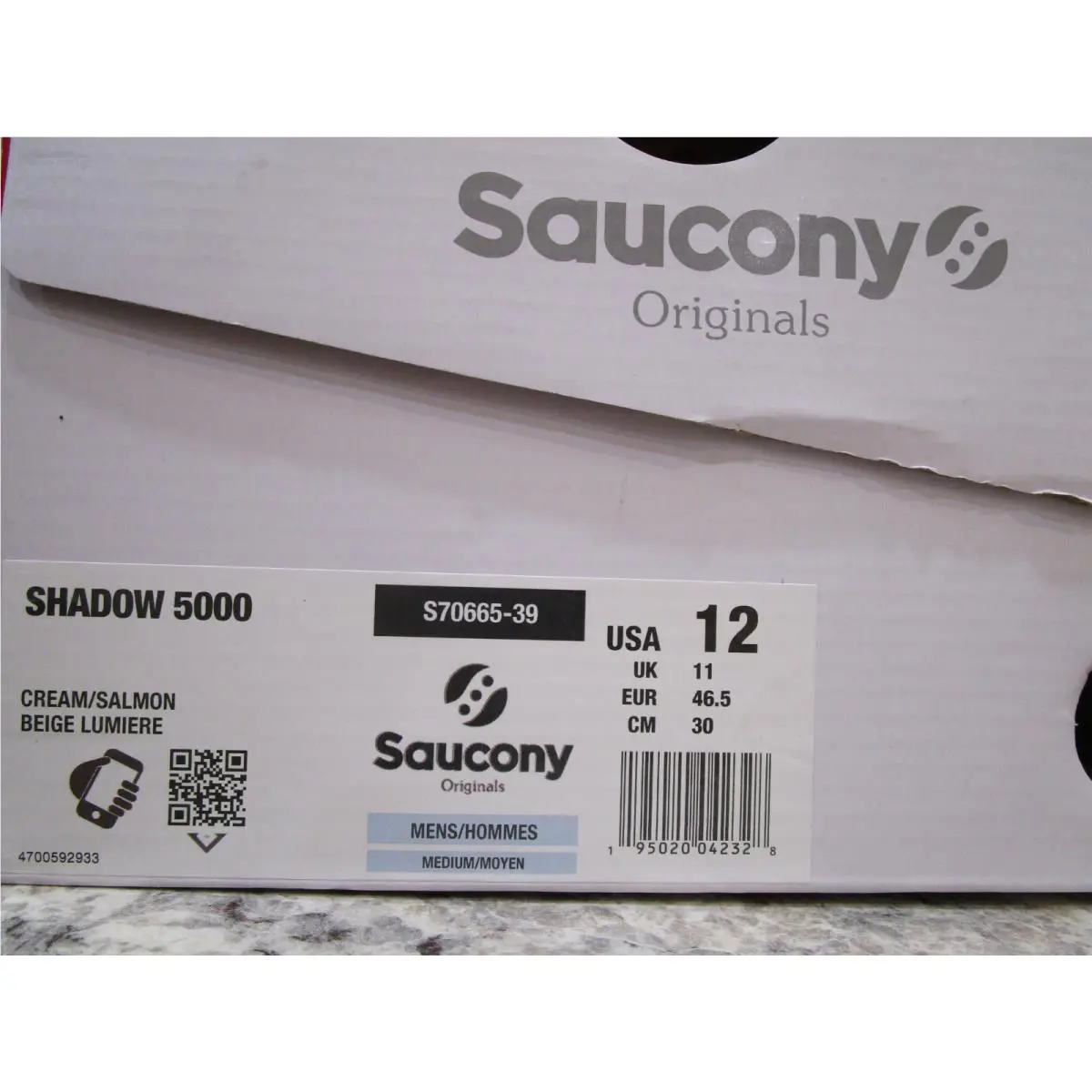 Saucony shoes - Saucony Shadow 5000 - Shadow - S70665-39 - Cream/Salmon 4