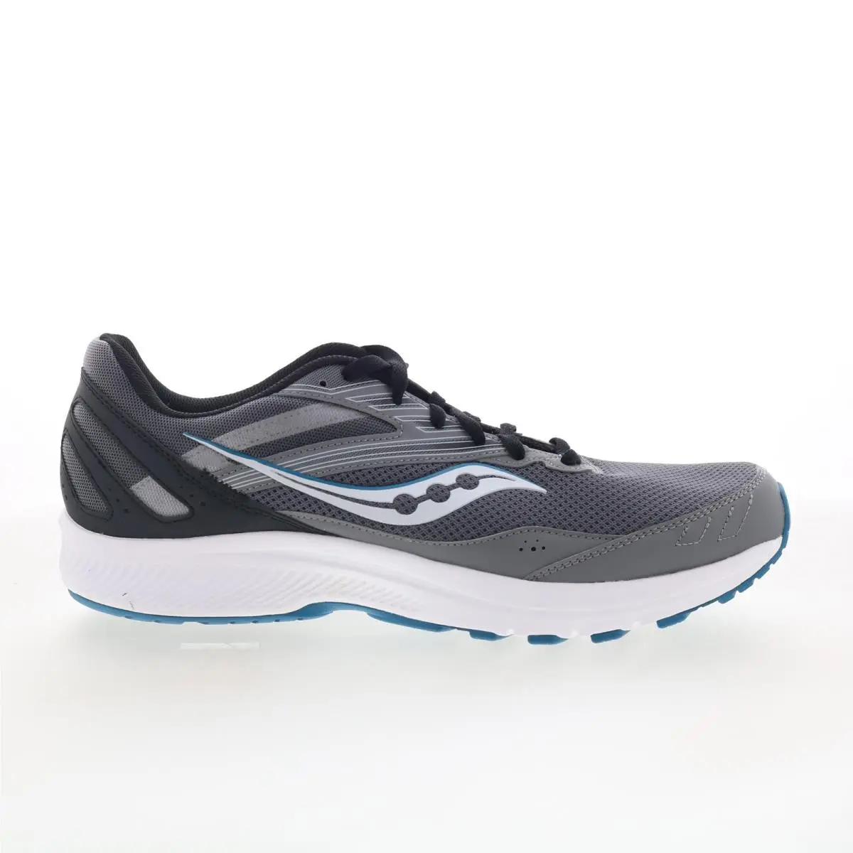 Saucony Cohesion 15 S20701-17 Mens Gray Mesh Lace Up Athletic Running Shoes 12