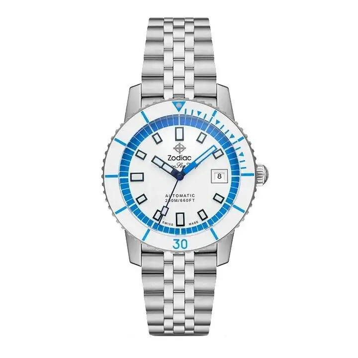 Super Sea Wolf Compression Automatic Stainless Steel Watch ZO9291 by Zodiac