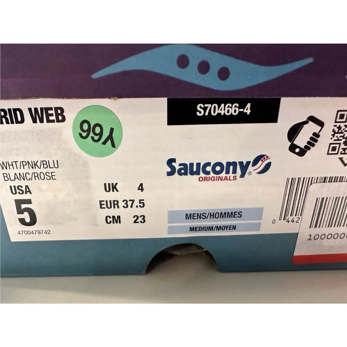 Saucony shoes - Saucony Grid Web - Grid Web - S70466-4 - Multicolor 6