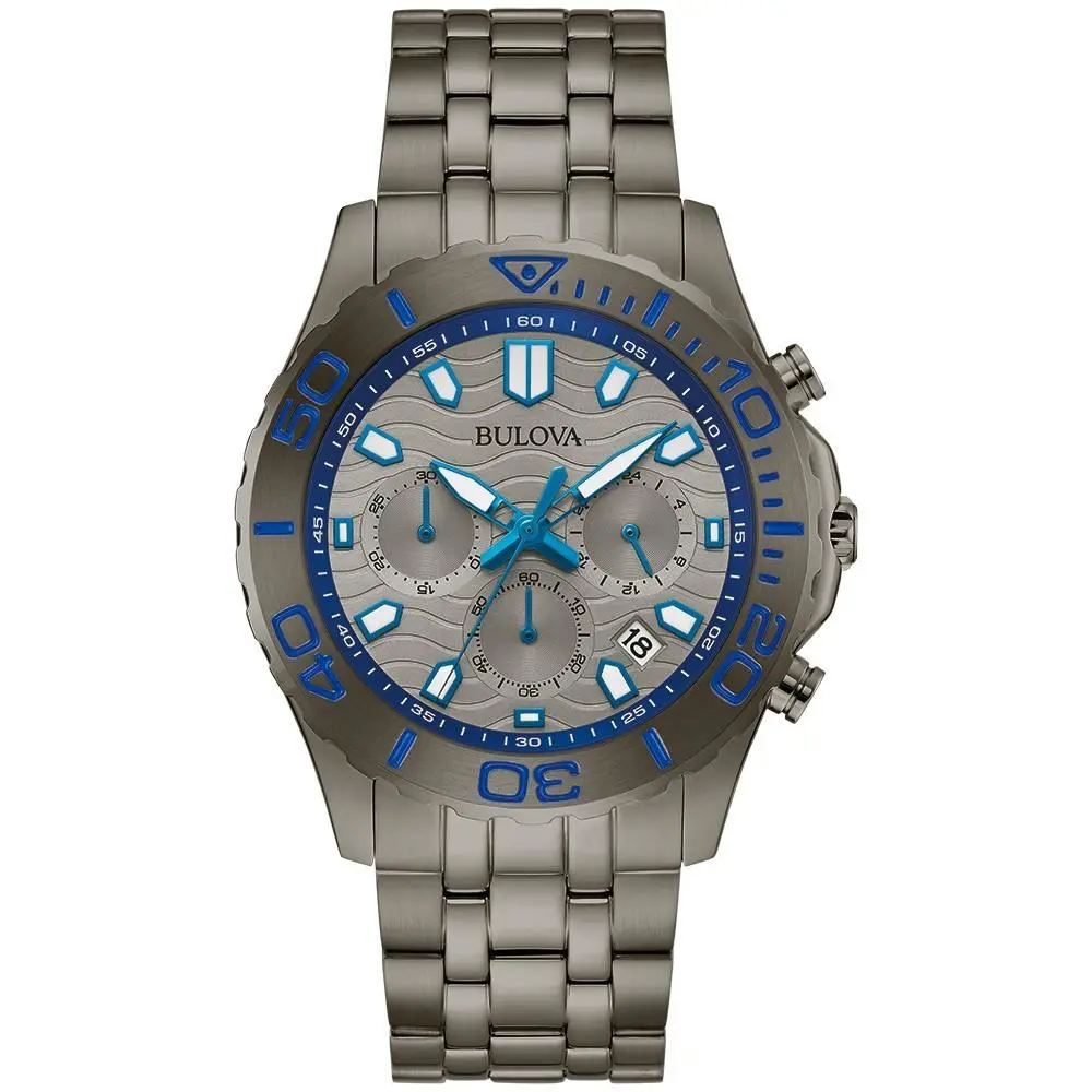Men`s Sport 42mm Quartz Watch 98B434 by Bulova