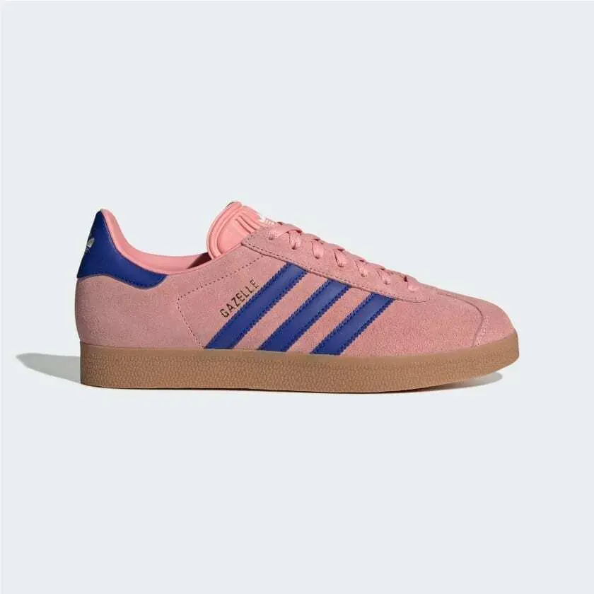 JI2077 Mens Adidas Gazelle `semi Pink Spark`