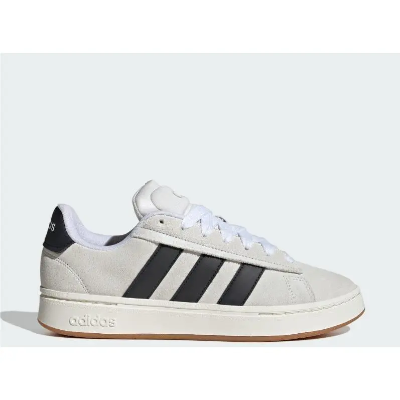 Adidas Men Grand Court Alpha Shoes Crystal White/black Size 10/9/ 9 1/2 G5-1