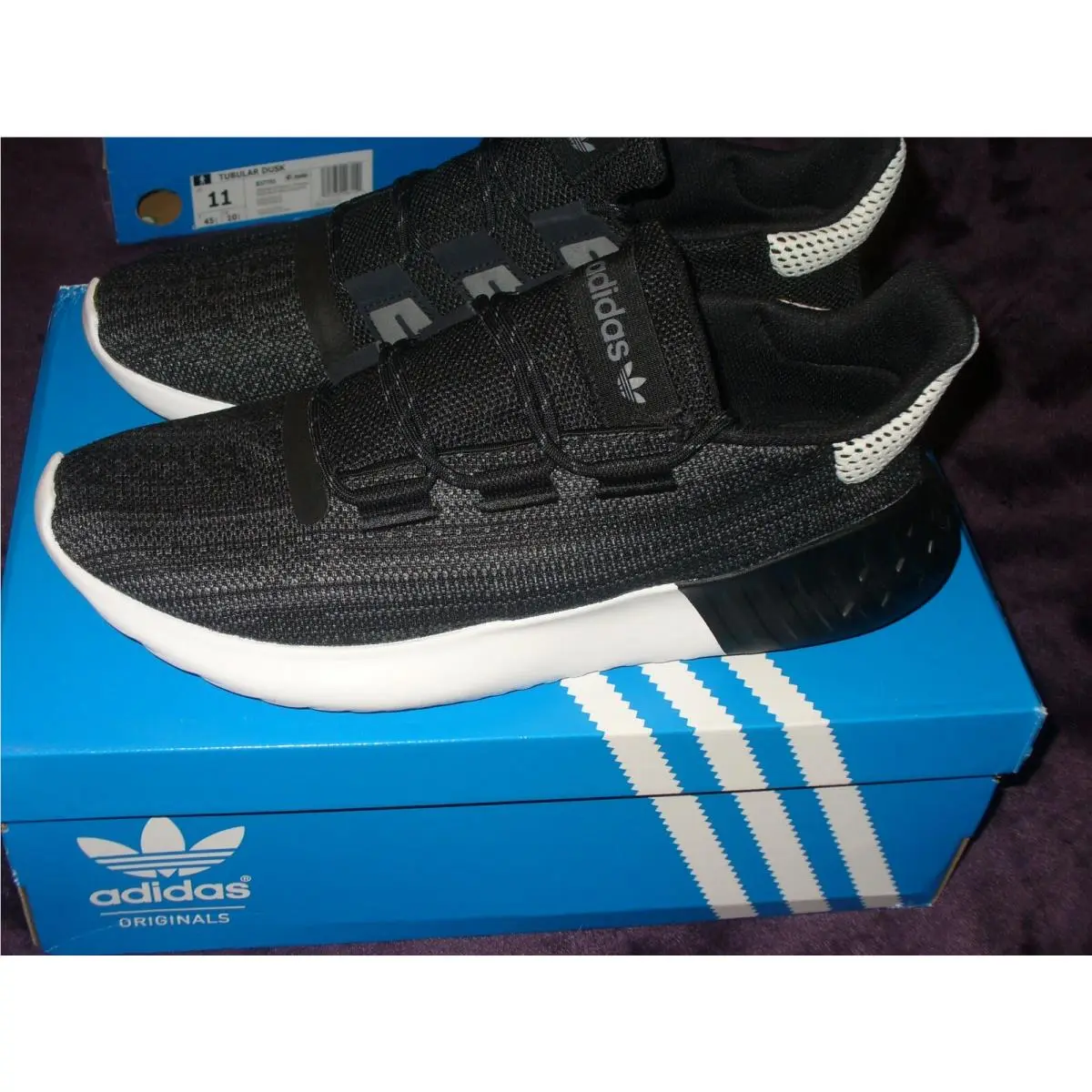 Adidas shoes TUBULAR DUSK YEEZY - BLACK 10