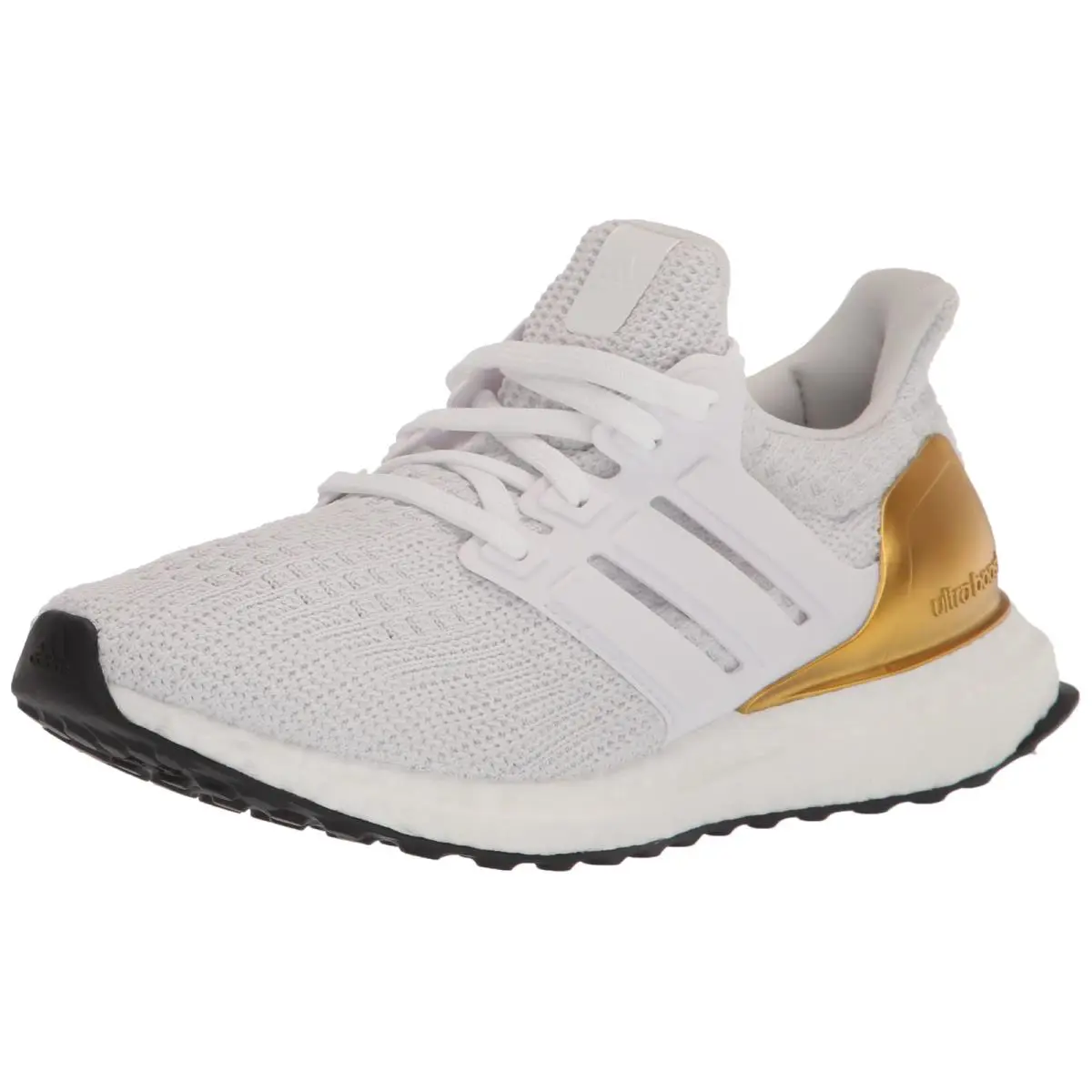 Adidas Women`s Ultraboost 4.0 Dna Running Shoe White/white/black FZ4009 - White/White/Black