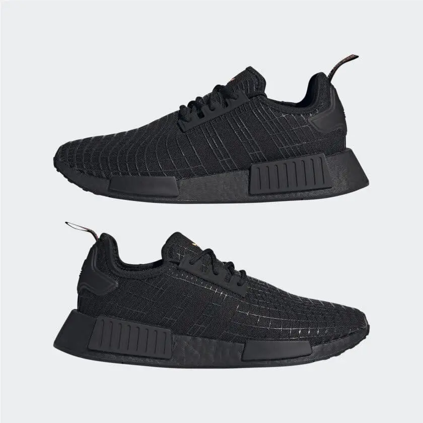 Adidas shoes - NMD R1 - NMD - GX9529_550 - Core Black/Core Black/Beam Orange 4