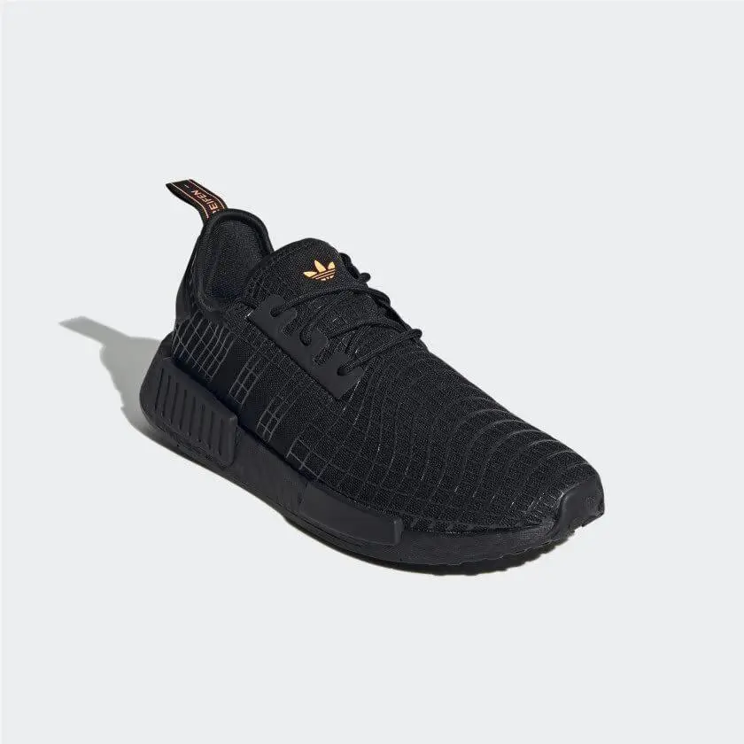 Adidas shoes - NMD R1 - NMD - GX9529_550 - Core Black/Core Black/Beam Orange 11