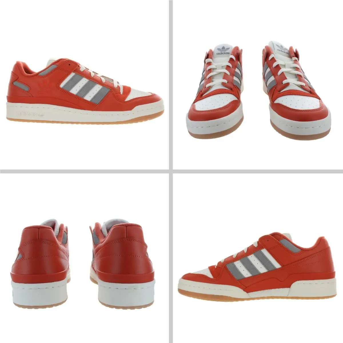 Adidas Men`s Originals Forum Low Classic Red - White Shoes Multiple Size