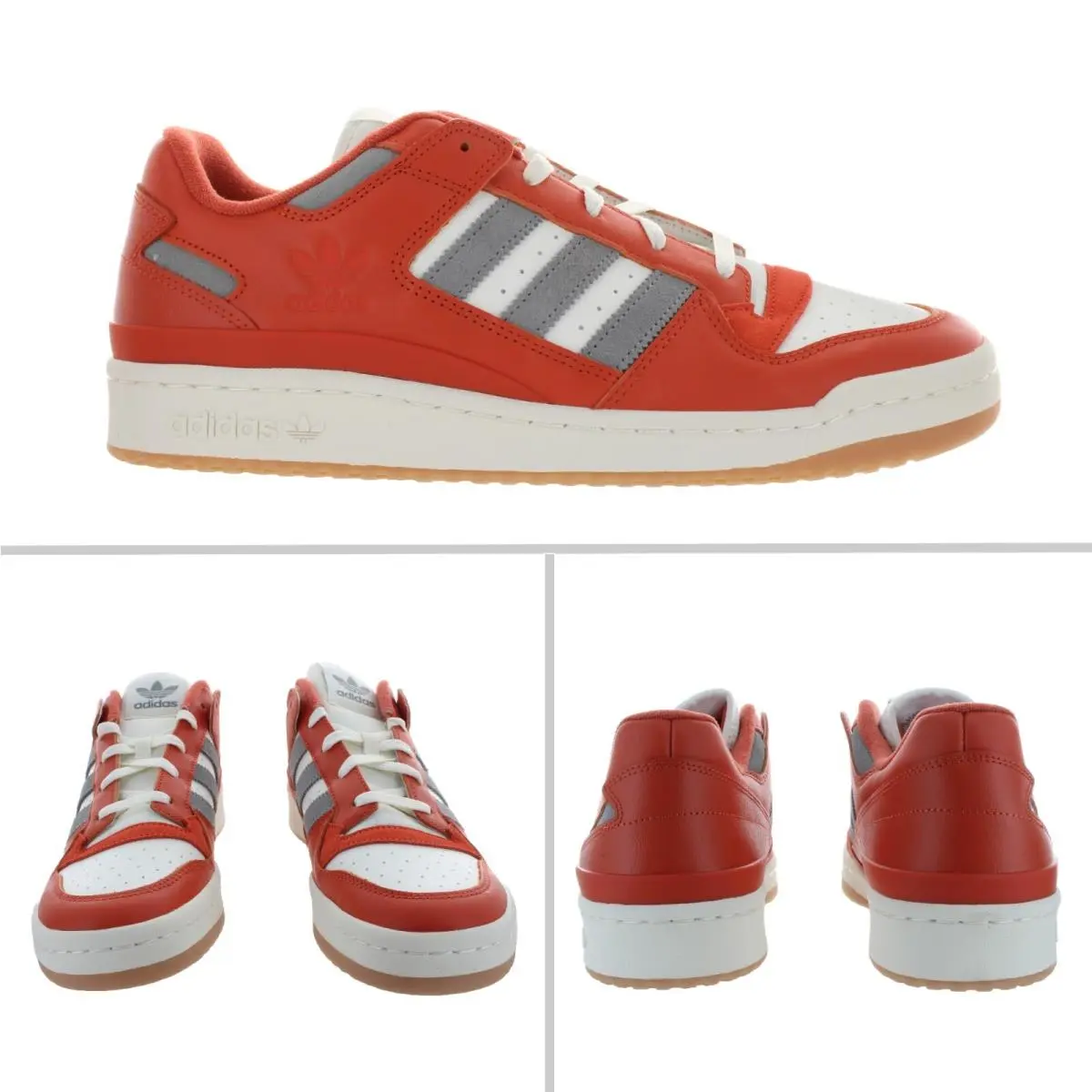Adidas shoes - Adidas Originals Forum Low Classic - FZ6273 - Preloved Red, Off White, Charcoal Solid Grey 1