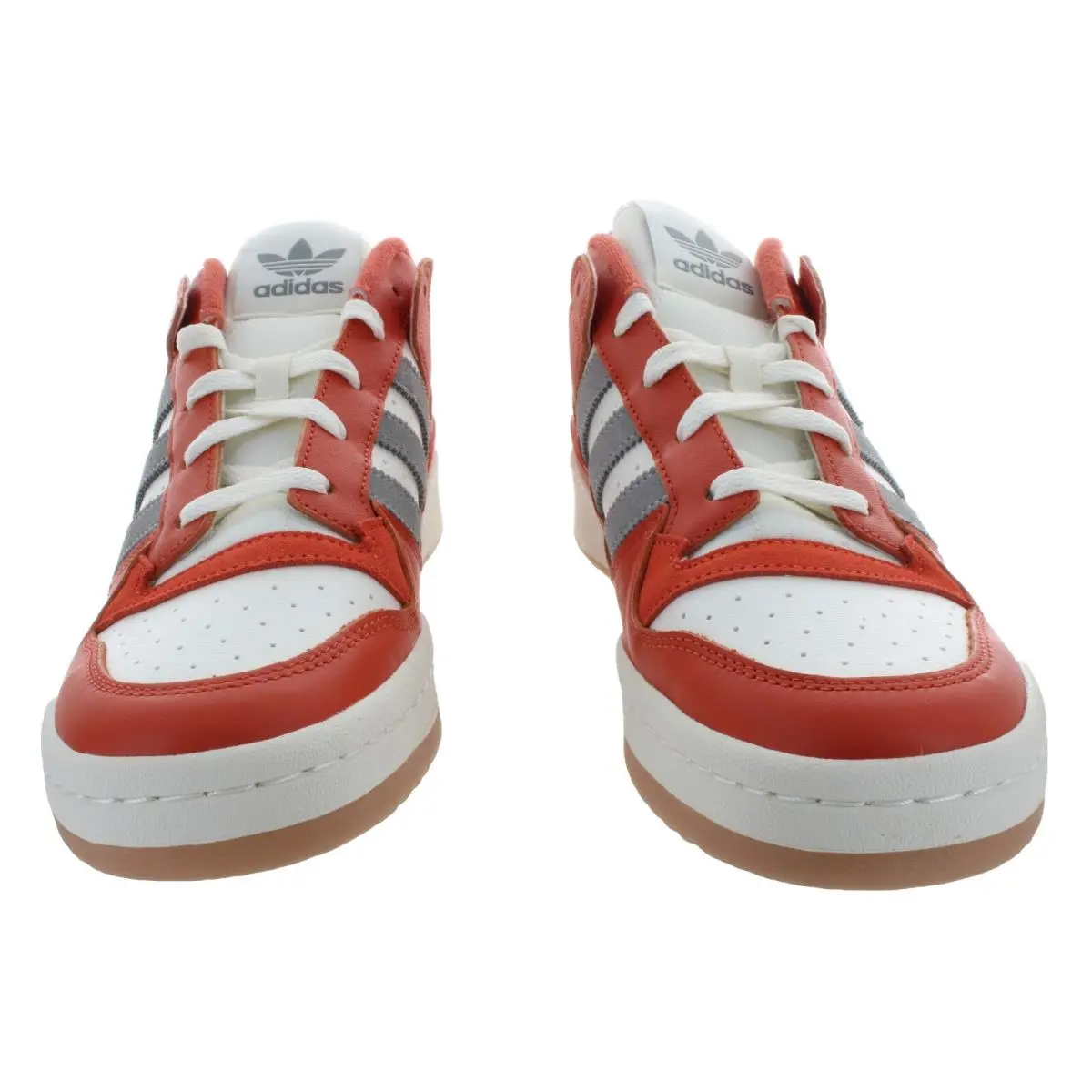 Adidas shoes - Adidas Originals Forum Low Classic - FZ6273 - Preloved Red, Off White, Charcoal Solid Grey 13