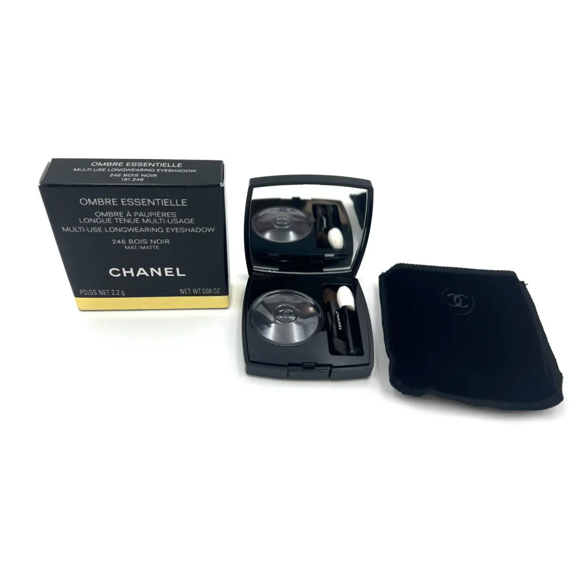 Chanel Ombre Essentielle Multi Use Long Wearing Eyeshadow 246 Bois Noir