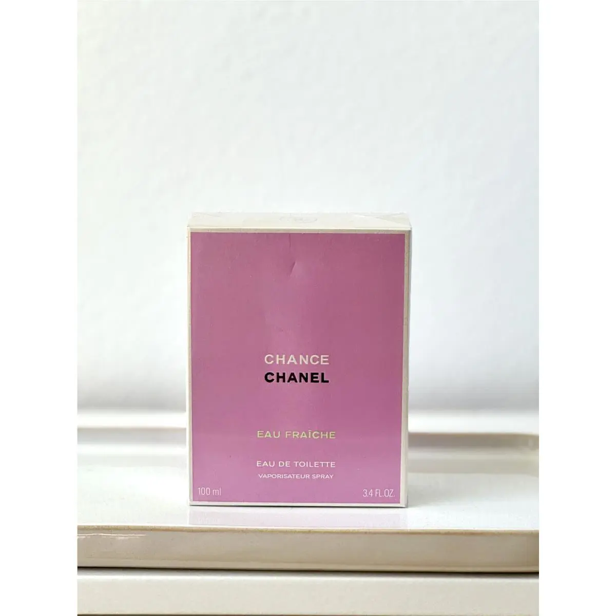 Chanel Chance Eau Fraiche Eau De Toilette Spray 3.4 Oz 100 Ml