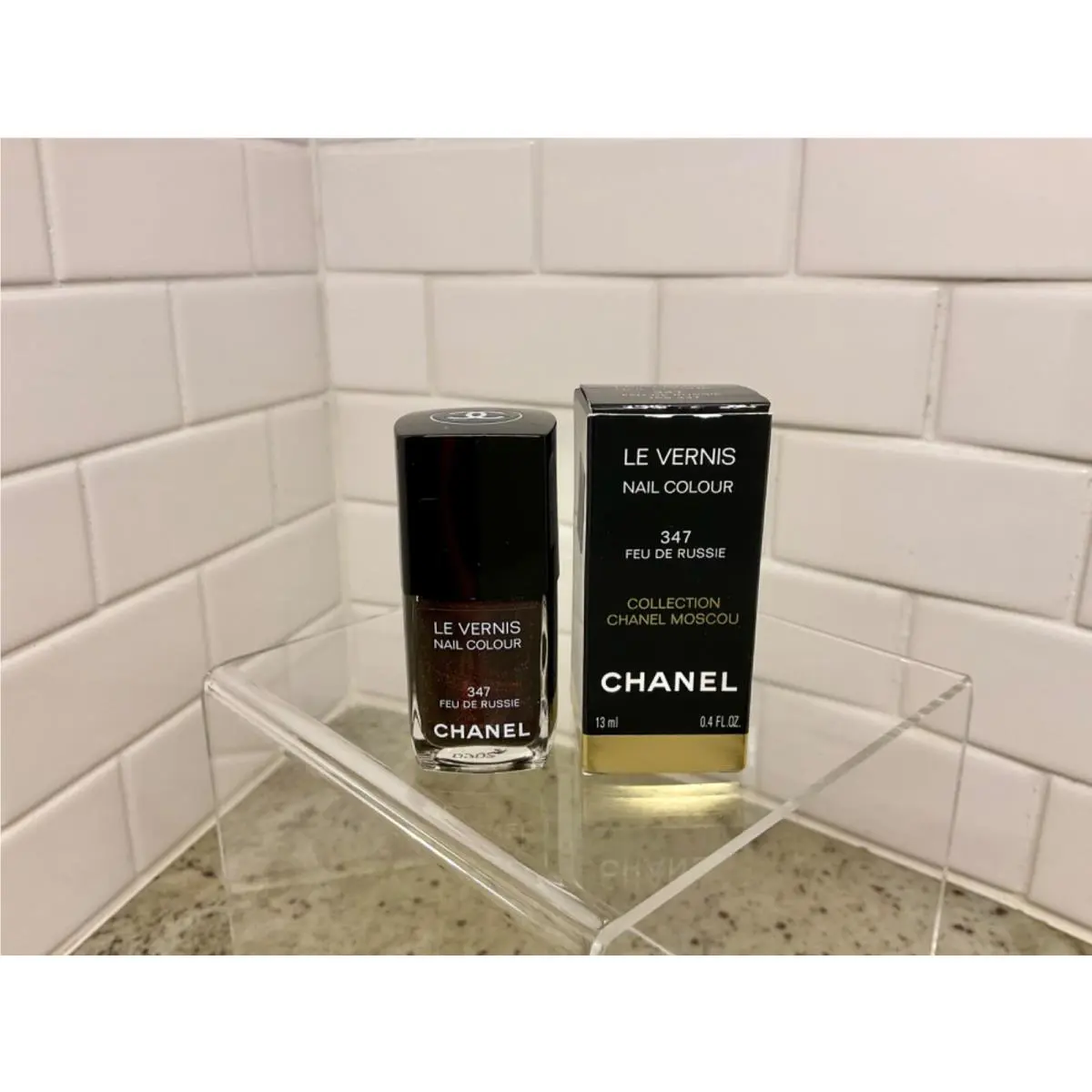Chanel 347 Feu DE Russie Nail Polish Collection Chanel Moscou Limited Edition