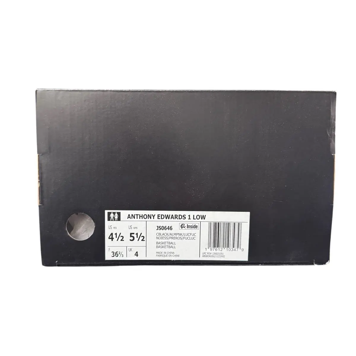 Adidas shoes - adidas AE 1 - JS0646 - Cblack/Almpnk/Lucfuc (UPC: 197612103479) 7