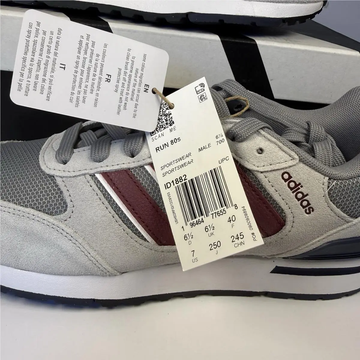 Adidas shoes - Run 80S - Run - ID1882 - Gray 0