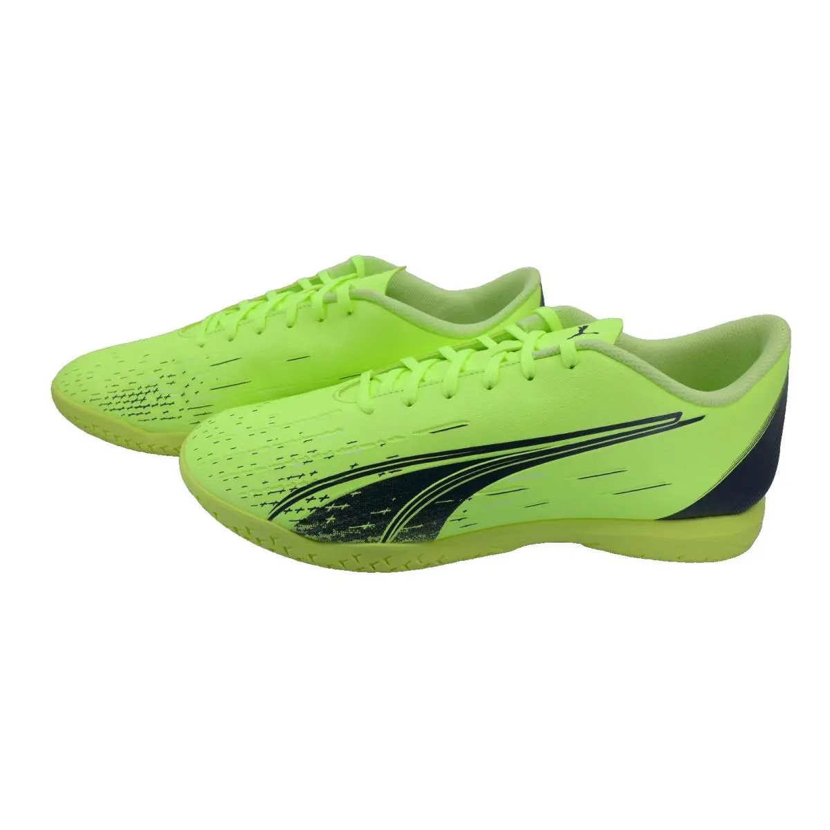 Puma shoes - Ultra Play It - Ultra Play - Yellow Green/Parisian Dark Blue 5