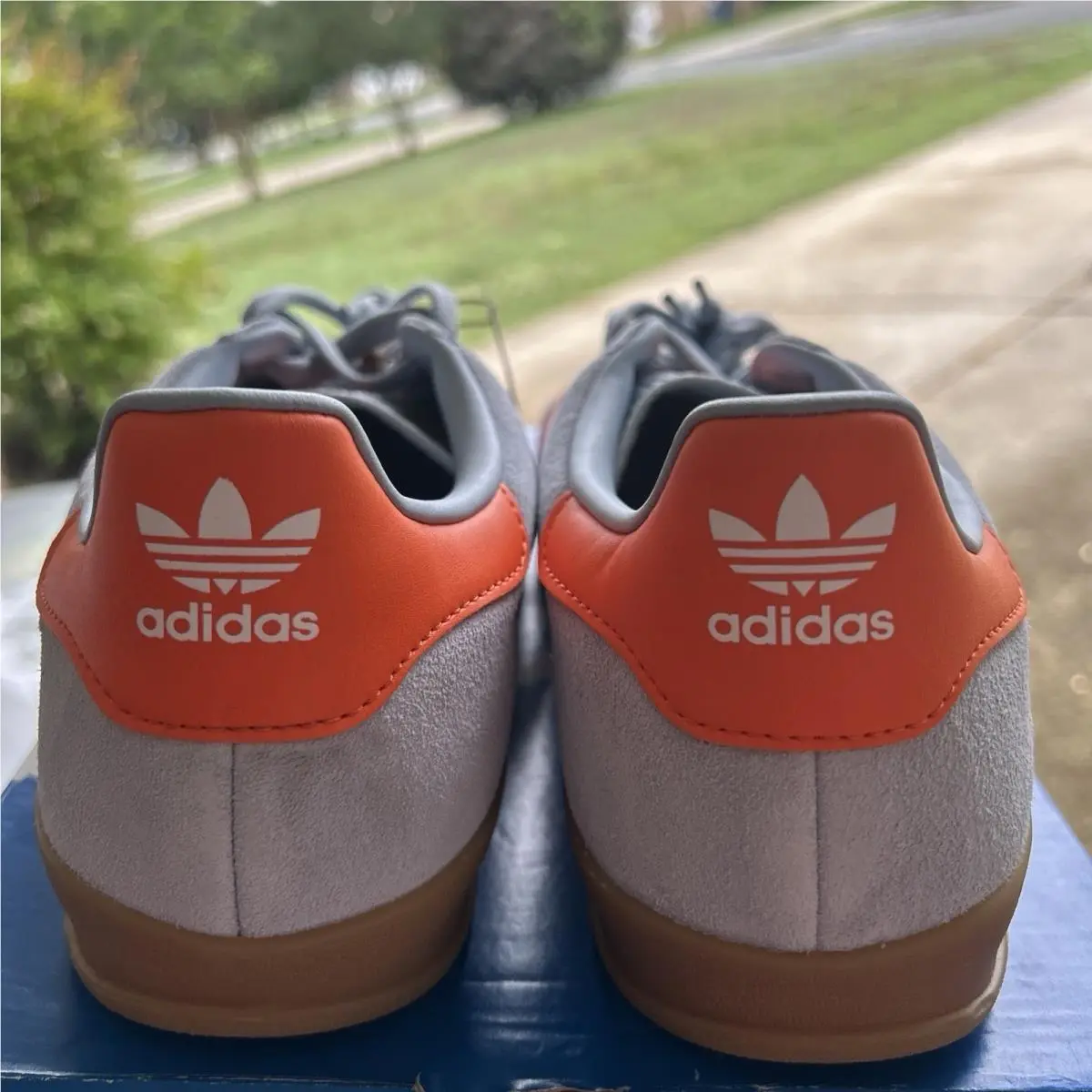 Adidas shoes - adidas Gazelle - Gazelle - JH5405 - Wonder Blue/Orange/Cloud White 2