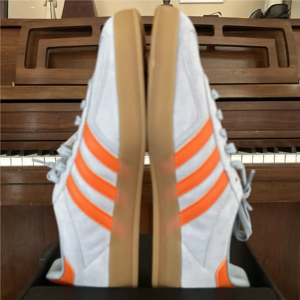 Adidas shoes - adidas Gazelle - Gazelle - JH5405 - Wonder Blue/Orange/Cloud White 4