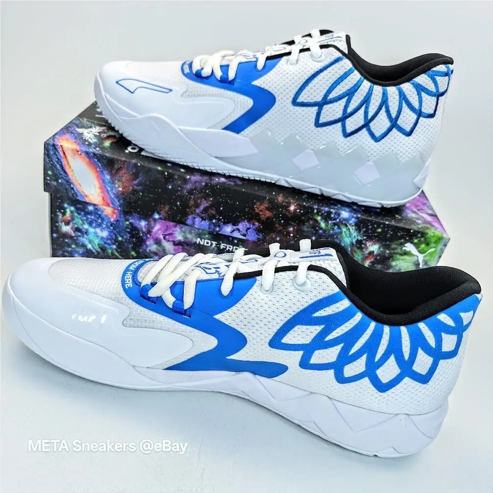 Puma shoes - PUMA MB.01 - 376941 11 - White/ Blue 10